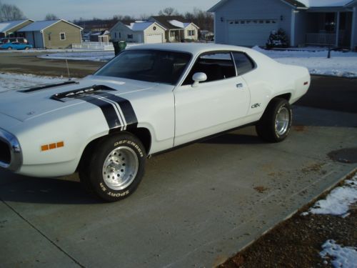 1971 plymouth gtx ucode 97% restored nice 440