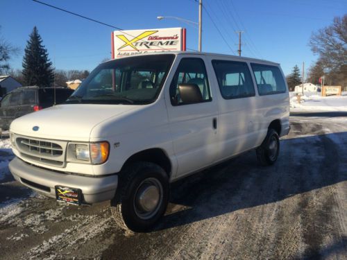 1997 ford e-350 econoline club wagon 12 seater 31k original miles rust free!!!