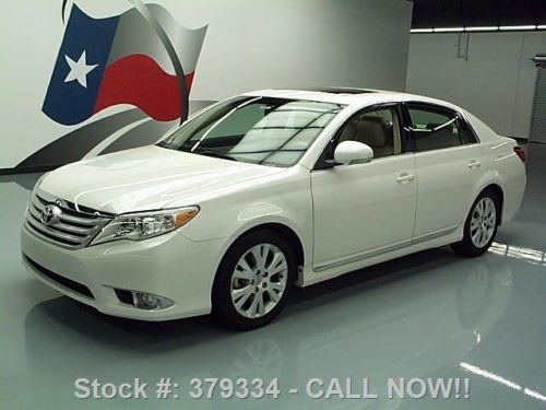 2011 toyota avalon sunroof leather nav rear cam 22k mi texas direct auto