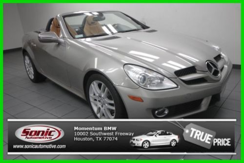 2009 slk300 used 3l v6 24v automatic rwd convertible premium