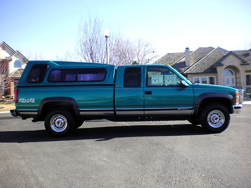1995 chevy extended cab 3/4 ton 4x4 66k actual miles