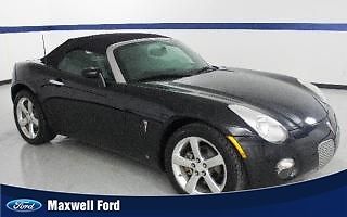 08 pontiac solstice soft top convertible, 2.4l 4 cylinder, manual, cruise, clean