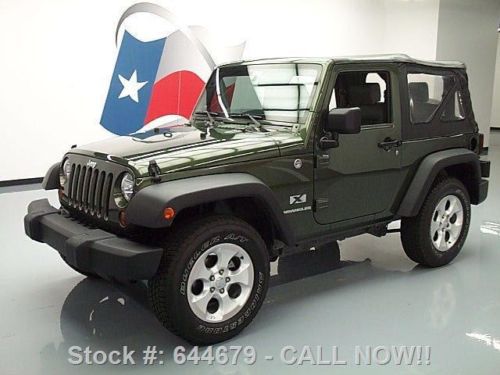 2008 jeep wrangler x soft top 4x4 6-spd 18&#039;&#039; wheels 75k texas direct auto