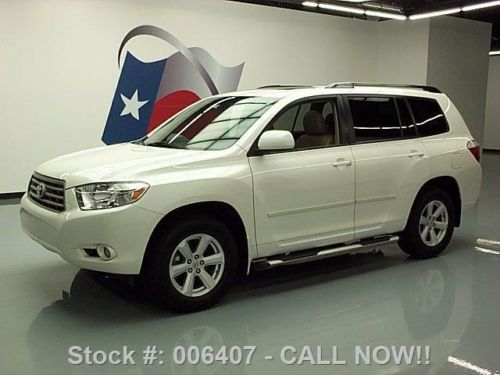 2010 toyota highlander se sunroof  rear cam 3rd row 71k texas direct auto