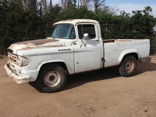 1959 Dodge D100 Sweptline Rat Rod Shortbed Hemi Mopar Lil Red Express, image 3
