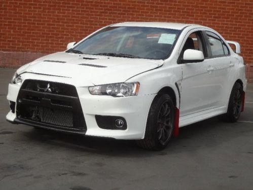 2011 mitsubishi lancer evolution damaged salvage only 18k miles wont last l@@k!!