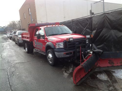 Ford f450 crew cab dump truck 6.0 liter diesel