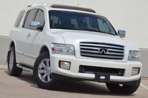 2004 infiniti qx56 4x4 navi bk/cam s/roof r/entertainment $599 ship