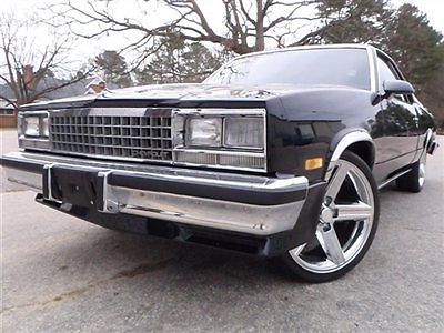 Chevrolet el camino regular cab truck automatic gasoline 4.3l v6 fi oh