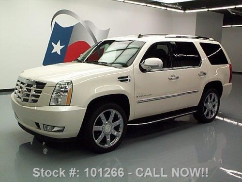 2009 cadillac escalade sunroof nav rear cam dvd 62k mi texas direct auto