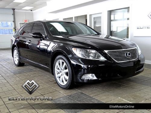 09 lexus ls460 awd navi gps comfort seating 1-owner