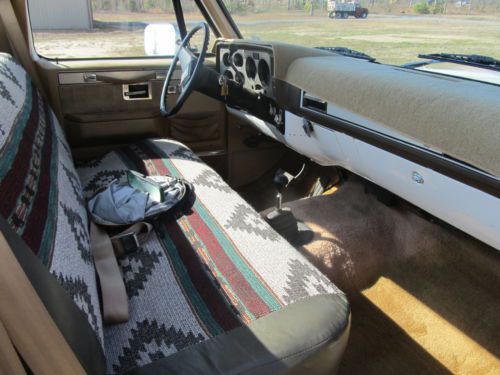 Chevrolet Silverado C30 4X4 LWB White 454, US $7,500.00, image 9