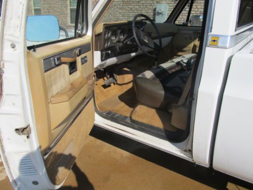 Chevrolet Silverado C30 4X4 LWB White 454, US $7,500.00, image 10