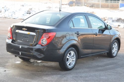 2012 chevrolet sonic lt gas saver low 63k miles salvage no reserve!!!!