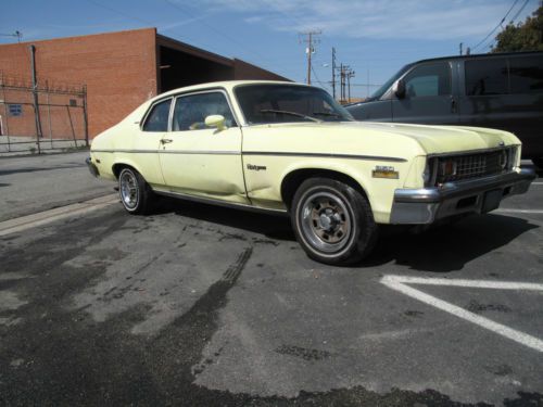 1973 chevrolet nova california car