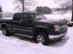 2003 chevrolet silverado duramax 4x4 lt ext cab,  needs t-case