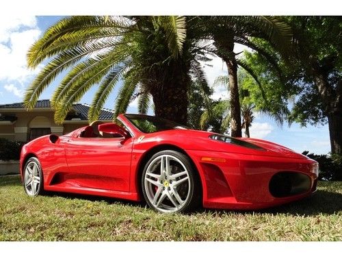 2005 ferrari f430 spider convertible- only 4300 miles!!!