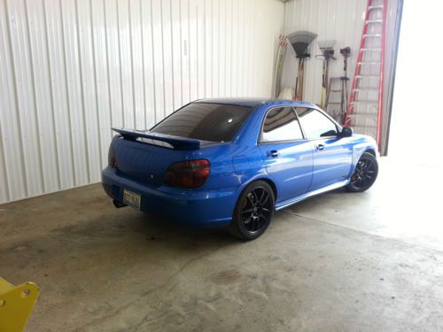 2005 Subaru Impreza WRX STI Sedan 4-Door 2.5L Blue, US $28,000.00, image 2
