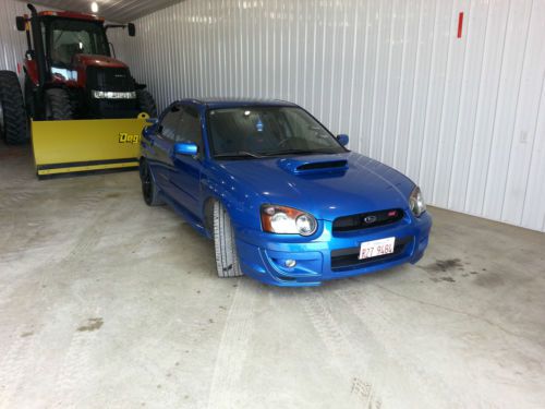 2005 Subaru Impreza WRX STI Sedan 4-Door 2.5L Blue, US $28,000.00, image 11