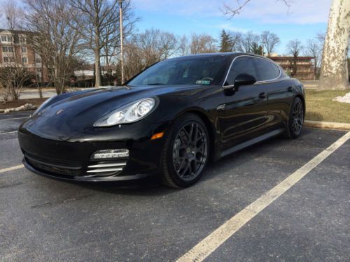 2010 porsche panamera 4s with warranty; $129,000 msrp