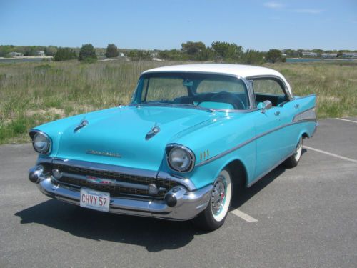 1957 chevrolet bel air 4 door sport hardtop