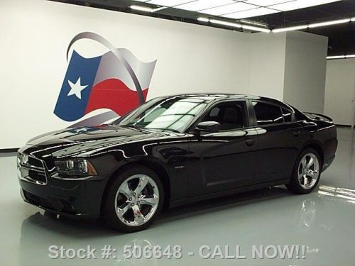 2011 dodge charger r/t plus hemi sunroof nav 20&#039;s 31k texas direct auto