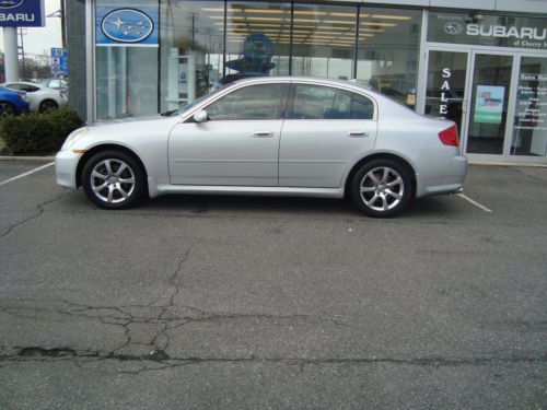 2006 infiniti g35 x sedan 1 owner cleanfax new car trade pre auction