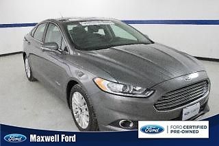 13 fusion hybrid se, leather, sunroof, navi, rev camera, clean 1 owner!