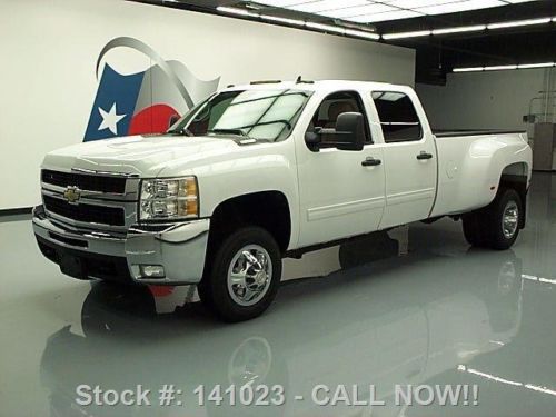 2009 chevy silverado 3500hd crew diesel dually longbed  texas direct auto