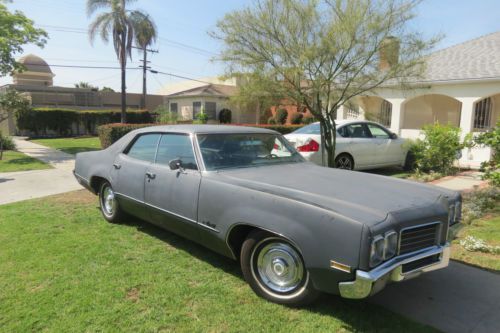Classic no reserve 1970 oldsmobile delta 88 straight body excellent engine