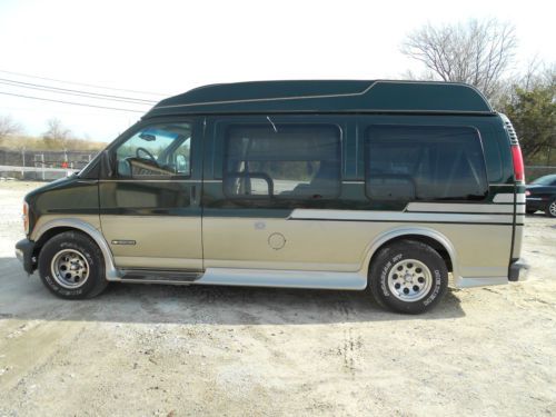 Chevy conversion van g-1500 2002 express rocky road high top