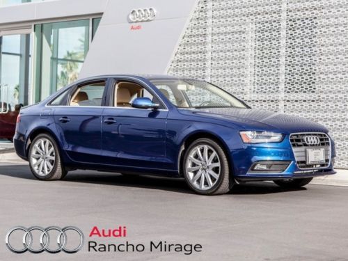 2013 audi a4 scuba blue premium plus navigation plus camera b&amp;o sound connect