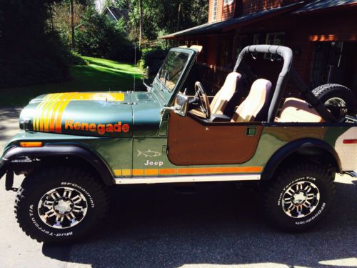 1979 jeep cj7 renegade sport utility 2-door 360 engine