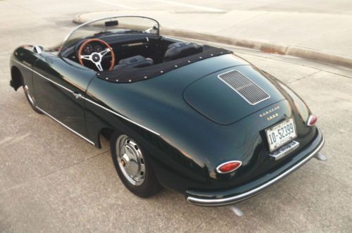 Beautiful 1957 Porsche 356 Vintage Speedster Convertible (Exotic Replica) 55 56, image 3