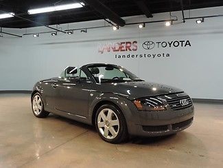 2002 audi tt 1.8l convertible 6-speed manual leather seats