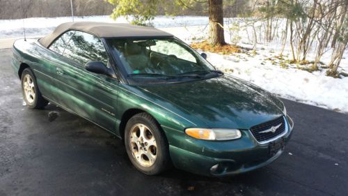 1999 chrysler sebring jxi convertible