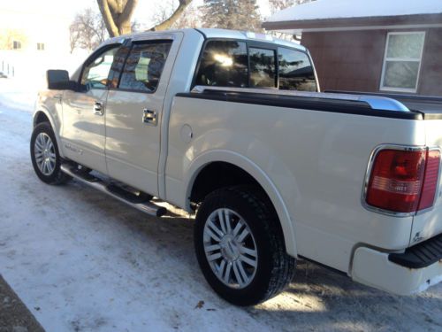 2007 Pearl White Lincoln Mark LT Base Crew Cab Pickup 4-Door 5.4L, US $23,600.00, image 4