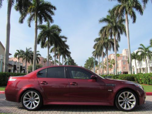 2006 BMW M5 V-10 *INDIANAPOLIS RED METALLIC* SMG TIP AUTO - DYNAMIC SEATING PKG, US $23,900.00, image 2