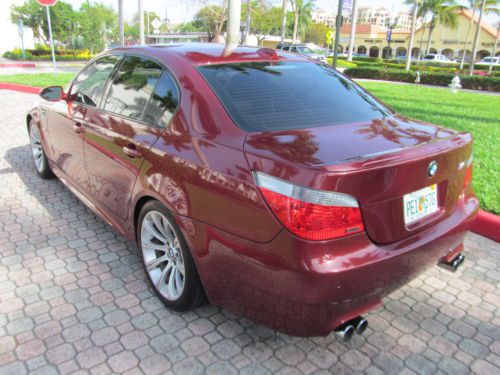 2006 BMW M5 V-10 *INDIANAPOLIS RED METALLIC* SMG TIP AUTO - DYNAMIC SEATING PKG, US $23,900.00, image 9