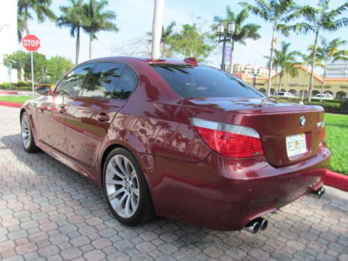 2006 BMW M5 V-10 *INDIANAPOLIS RED METALLIC* SMG TIP AUTO - DYNAMIC SEATING PKG, US $23,900.00, image 10