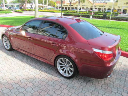2006 BMW M5 V-10 *INDIANAPOLIS RED METALLIC* SMG TIP AUTO - DYNAMIC SEATING PKG, US $23,900.00, image 12