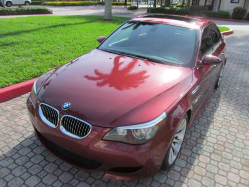 2006 BMW M5 V-10 *INDIANAPOLIS RED METALLIC* SMG TIP AUTO - DYNAMIC SEATING PKG, US $23,900.00, image 18