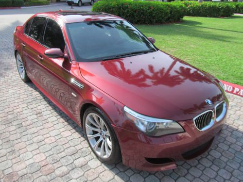 2006 BMW M5 V-10 *INDIANAPOLIS RED METALLIC* SMG TIP AUTO - DYNAMIC SEATING PKG, US $23,900.00, image 21