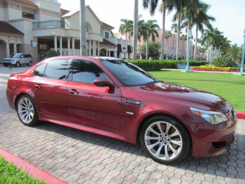 2006 BMW M5 V-10 *INDIANAPOLIS RED METALLIC* SMG TIP AUTO - DYNAMIC SEATING PKG, US $23,900.00, image 24