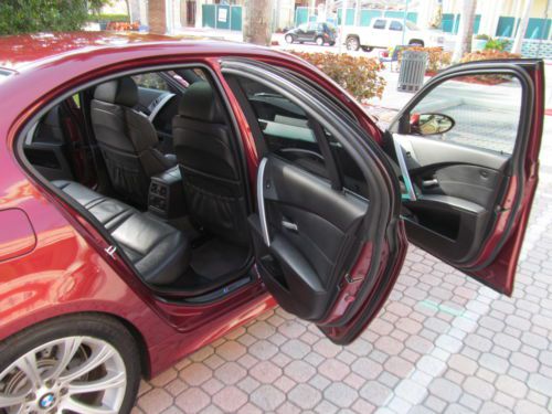 2006 BMW M5 V-10 *INDIANAPOLIS RED METALLIC* SMG TIP AUTO - DYNAMIC SEATING PKG, US $23,900.00, image 29