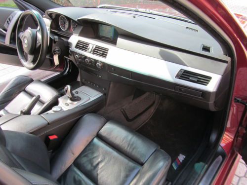 2006 BMW M5 V-10 *INDIANAPOLIS RED METALLIC* SMG TIP AUTO - DYNAMIC SEATING PKG, US $23,900.00, image 38