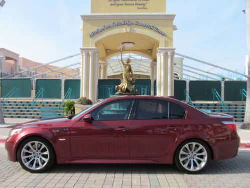 2006 BMW M5 V-10 *INDIANAPOLIS RED METALLIC* SMG TIP AUTO - DYNAMIC SEATING PKG, US $23,900.00, image 82