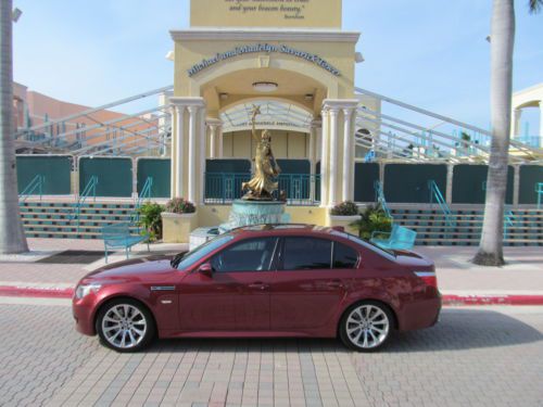 2006 BMW M5 V-10 *INDIANAPOLIS RED METALLIC* SMG TIP AUTO - DYNAMIC SEATING PKG, US $23,900.00, image 83