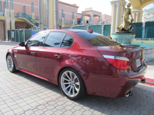 2006 BMW M5 V-10 *INDIANAPOLIS RED METALLIC* SMG TIP AUTO - DYNAMIC SEATING PKG, US $23,900.00, image 84