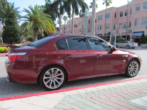 2006 BMW M5 V-10 *INDIANAPOLIS RED METALLIC* SMG TIP AUTO - DYNAMIC SEATING PKG, US $23,900.00, image 87